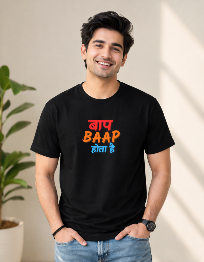 Baap Baap Hota Hai - Male T-Shirt